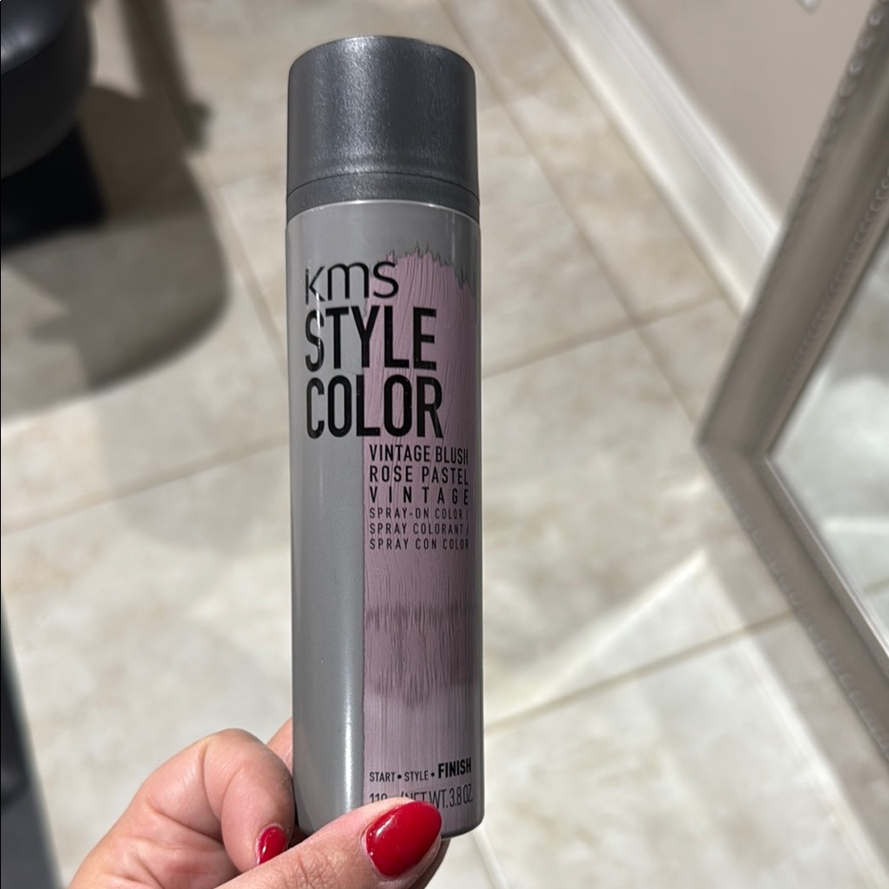 KMS Style Color Spray - Vintage Blush Rose